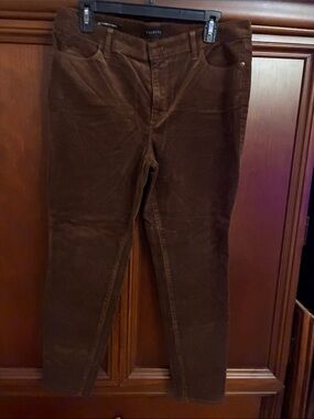 Talbots womens Dark Brown Corduroy jegging